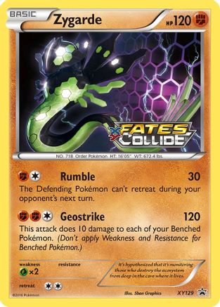 Zygarde (Prerelease)/211 - XY Promos Holofoil
