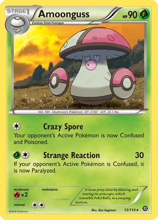 Amoonguss/114 - XY Steam Siege