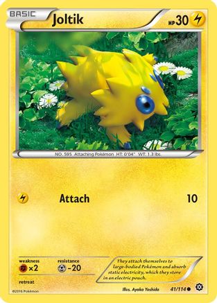 Joltik 41/114 - XY Steam Siege Reverse Holofoil