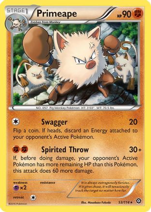 Primeape/114 - XY Steam Siege