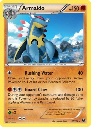 Armaldo 57/114 - XY Steam Siege
