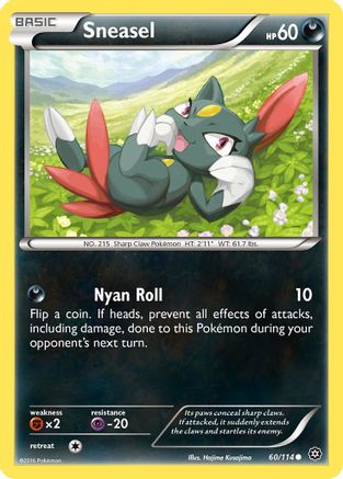 Sneasel 60/114 - XY Steam Siege