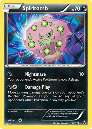Spiritomb 62/114 - XY Steam Siege