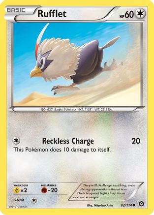 Rufflet 92/114 - XY Steam Siege