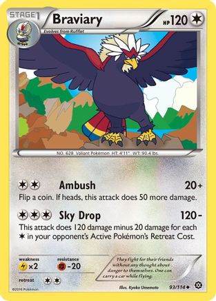 Braviary/114 - XY Steam Siege