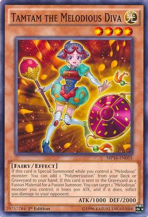 Tamtam the Melodious Diva (MP16-EN055) - 2016 Mega-Tins Mega Pack Unlimited