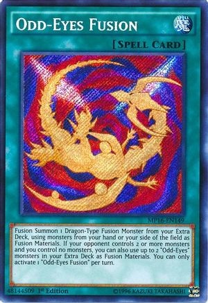 Odd-Eyes Fusion (MP16-EN149) - 2016 Mega-Tins Mega Pack Unlimited