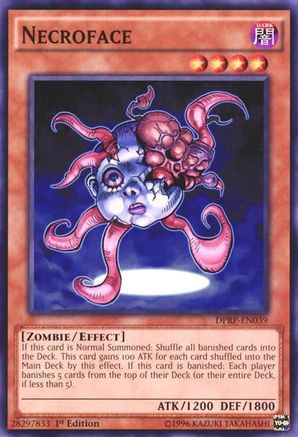 Necroface (DPRP-EN039) - Duelist Pack: Rivals of the Pharaoh 1st Edition