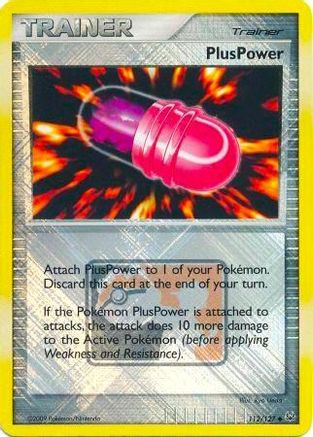PlusPower - 112/127 (League Promo) - League & Championship Cards Reverse Holofoil