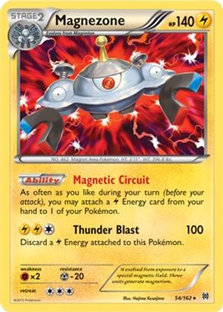 Magnezone - 54/162 (XY BREAKthrough) - Deck Exclusives