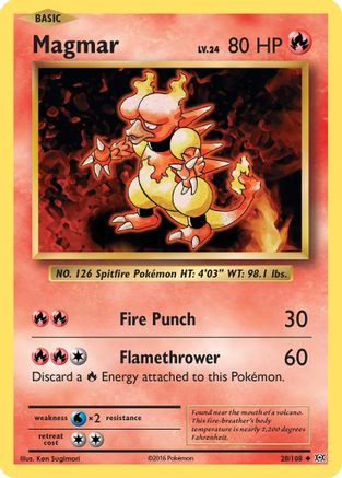 Magmar 20/108 - XY Evolutions