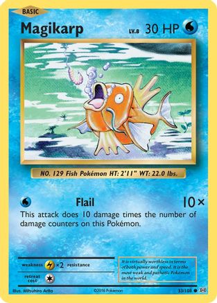 Magikarp 33/108 - XY Evolutions