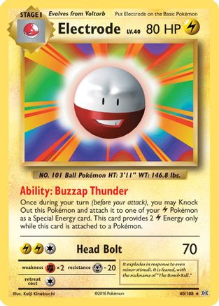 Electrode 40/108 - XY Evolutions
