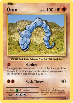 Onix 61/108 - XY Evolutions