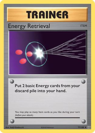 Energy Retrieval 77/108 - XY Evolutions