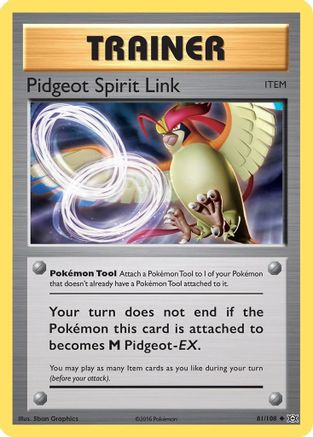 Pidgeot Spirit Link 81/108 - XY Evolutions