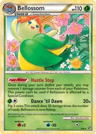 Bellossom - 1/90 (HGSS Undaunted) - Deck Exclusives