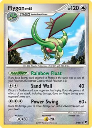 Flygon - 5/111 (DPPt Rising Rivals) - Deck Exclusives