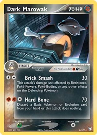 Dark Marowak - 7/109 (EX Team Rocket Returns) - Deck Exclusives