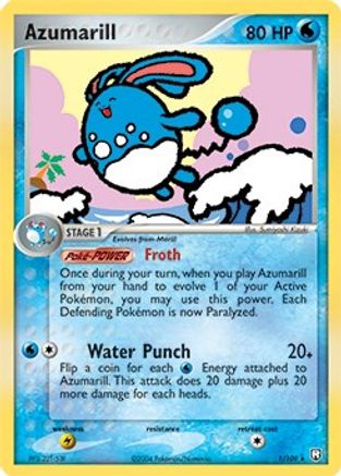Azumarill - 1/109 (EX Team Rocket Returns) - Deck Exclusives