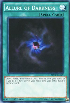 Allure of Darkness (SDPD-EN029) - Structure Deck: Pendulum Domination 1st Edition