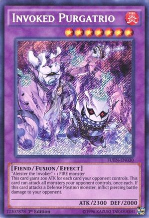 Invoked Purgatrio (FUEN-EN030) - Fusion Enforcers 1st Edition