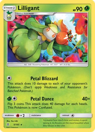 Lilligant 5/145 - SM Guardians Rising