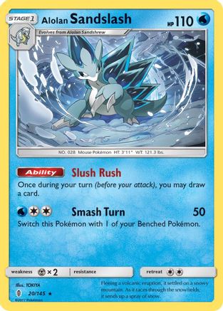 Alolan Sandslash 20/145 - SM Guardians Rising
