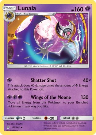 Lunala 61/145 - SM Guardians Rising