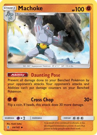Machoke 64/145 - SM Guardians Rising