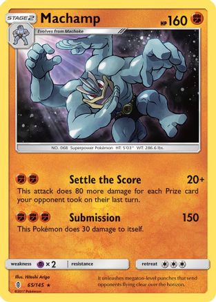 Machamp 65/145 - SM Guardians Rising Holofoil