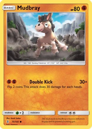 Mudbray/145 - SM Guardians Rising Reverse Holofoil
