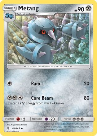 Metang/145 - SM Guardians Rising Reverse Holofoil