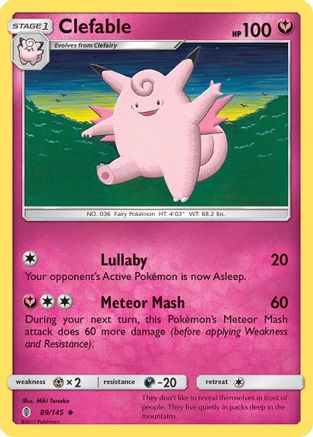 Clefable 89/145 - SM Guardians Rising