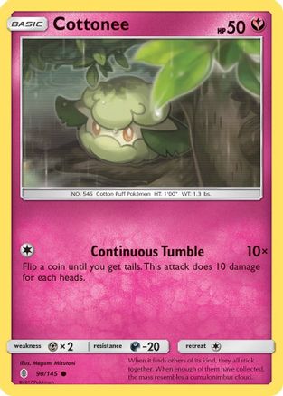 Cottonee 90/145 - SM Guardians Rising