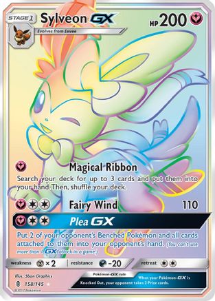 Sylveon GX (Secret)/145 - SM Guardians Rising Holofoil