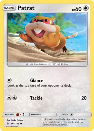 Patrat 107/145 - SM Guardians Rising Reverse Holofoil
