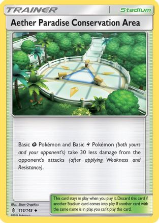 Aether Paradise Conservation Area 116/145 - SM Guardians Rising