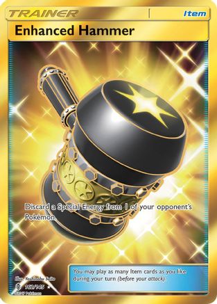 Enhanced Hammer (Secret)/145 - SM Guardians Rising Holofoil