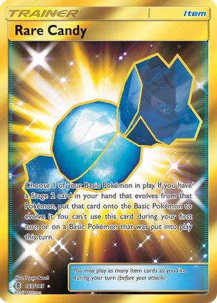 Rare Candy (Secret)/145 - SM Guardians Rising Holofoil