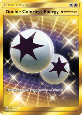 Double Colorless Energy (Secret)/145 - SM Guardians Rising Holofoil