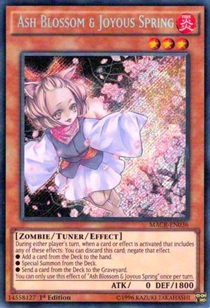 Ash Blossom & Joyous Spring (MACR-EN036) - Maximum Crisis Unlimited