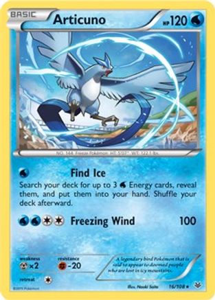 Articuno - 16/108 (XY Roaring Skies) - Deck Exclusives Holofoil