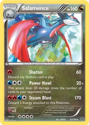 Salamence - 57/108 - Deck Exclusives