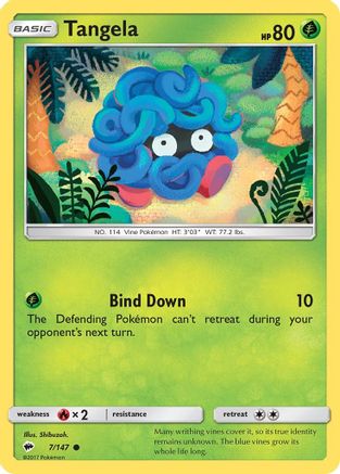 Tangela 7/147 - SM Burning Shadows