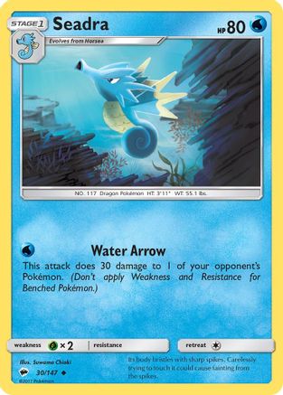 Seadra 30/147 - SM Burning Shadows