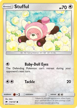 Stufful 110/147 - SM Burning Shadows