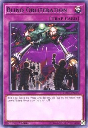 Blind Obliteration (COTD-EN079) - Code of the Duelist 1st Edition