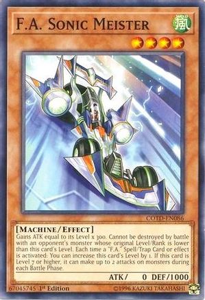 F.A. Sonic Meister (COTD-EN086) - Code of the Duelist Unlimited