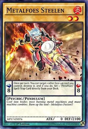 Metalfoes Steelen (MP17-EN076) - 2017 Mega-Tins Mega Pack 1st Edition